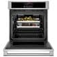 Monogram 27" Smart Electric Convection Single Wall Oven Statement Collection - Stainless Steel, , large