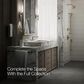 Kohler Composed Widespread Bathroom Sink Faucet with Cross handles in Vibrant Brushed Bronze, , large