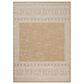 Loloi Easton Ivory and Wheat 2"3" x 3"9" Indoor/Outdoor Area Rug, , large