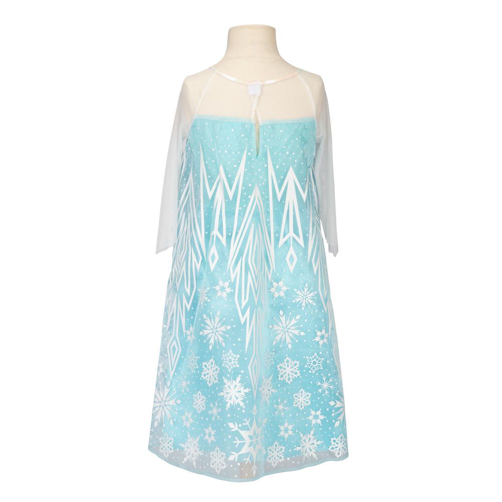 Disney Princess Frozen Elsa Film Inspired Fashion Dress in Blue, , large
