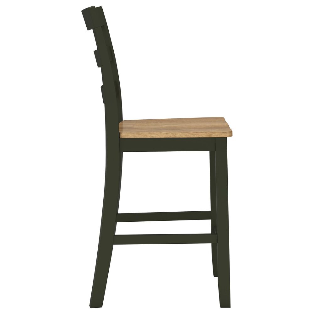 Ashley Gesthaven 5-Piece Counter Height Dining Set in Natural and Green, , large