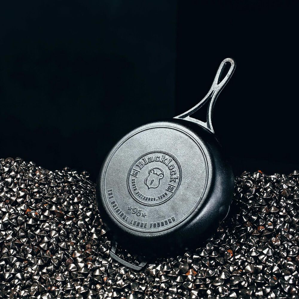 Lodge Blacklock 10.25&quot; Triple Seasoned Cast Iron Skillet in Black, , large