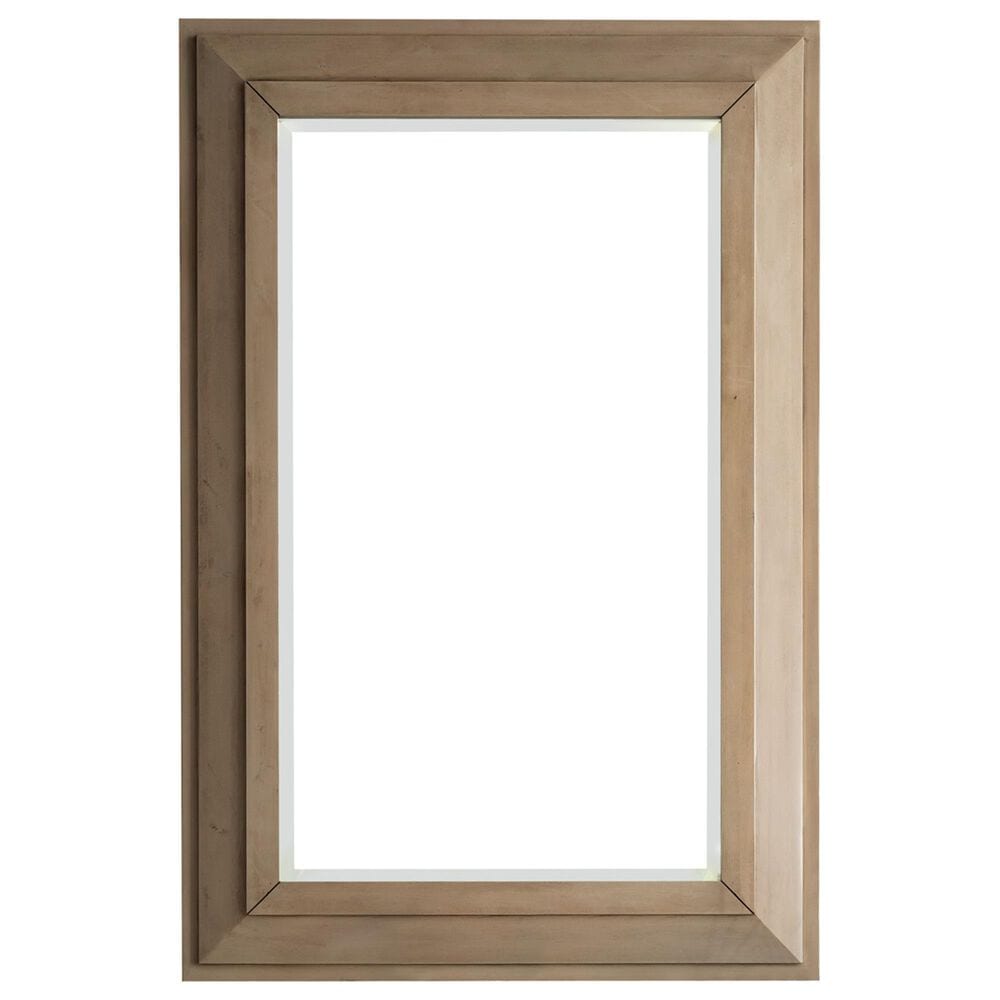 James Martin Portland 28" Mirror in White Washed Walnut, , large