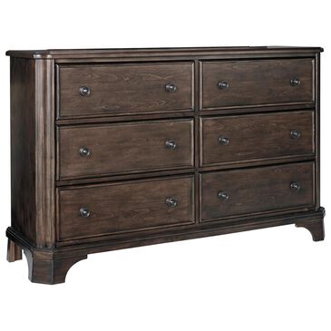 Signature Design by Ashley Adinton 6 Drawer Dresser in Brown, , large