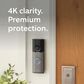 Ring 4K Pro Battery Doorbell in Deep Silver, , large