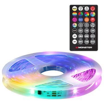Monster Illuminessence 50 Ft. RGB LED Light Strip with Remote Control in Multicolor, , large