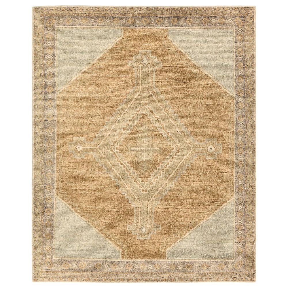 Jaipur Sarmak Eldar Brown and Amethyst 9" x 12" Area Rug, , large