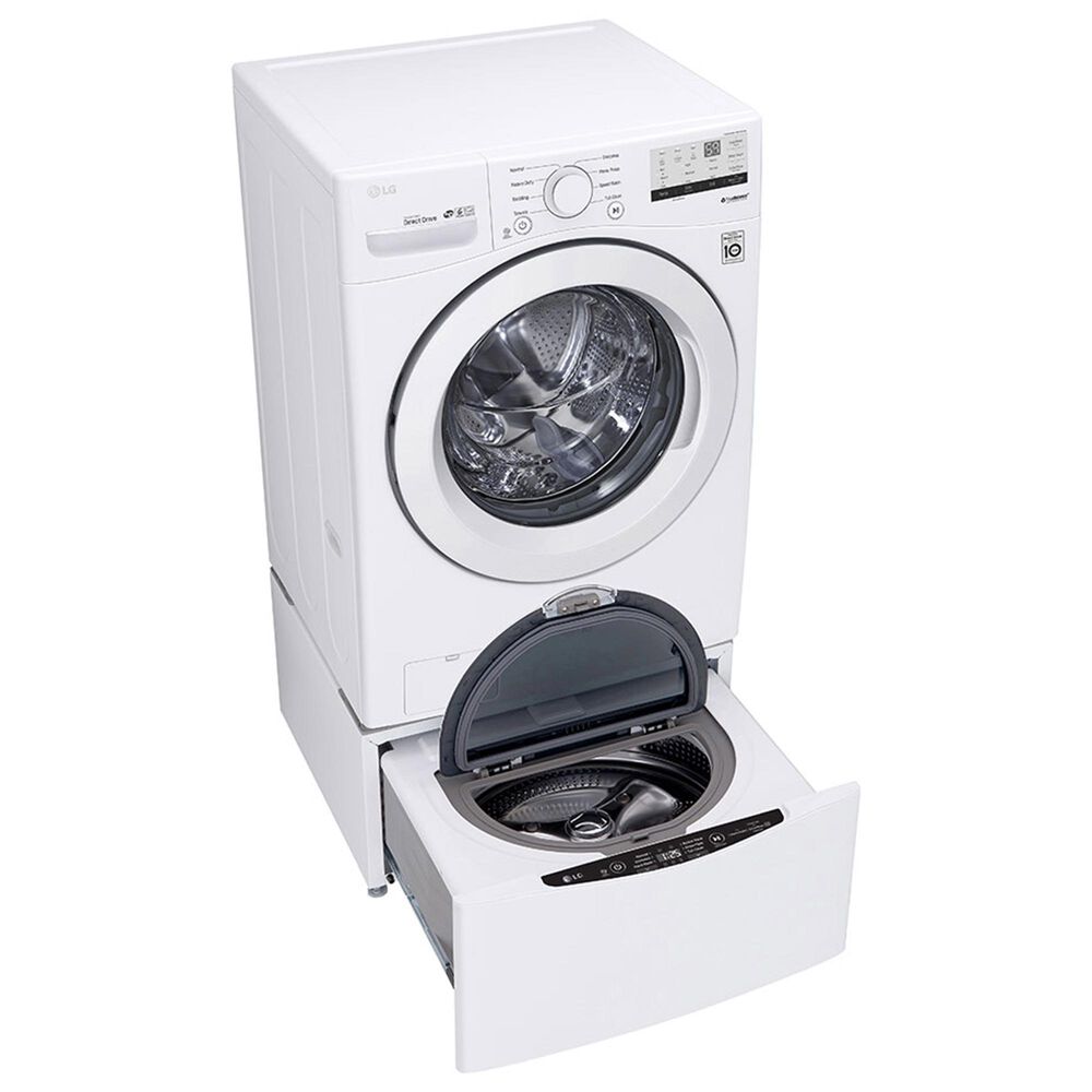 LG 4.5 Cu. Ft. Ultra Large Front Load Washer in White, , large