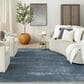 Nourison Luxurious 9"10" x 12"6" Blue Area Rug, , large