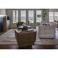 Kuka Home Leather Swivel Chair in Saddle (Set of 2), , large