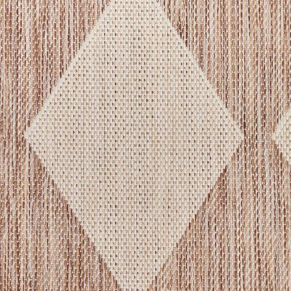 Nourison Positano Geometric Beige 7&#39; x 10&#39; Indoor/Outdoor Area Rug, , large