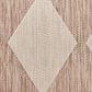 Nourison Positano Geometric Beige 7" x 10" Indoor/Outdoor Area Rug, , large