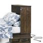 New Day Furniture Ranchero Queen Murphy Cabinet Bed in Wildwood Brown with Mattress, , large