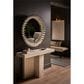 Furniture Worldwide Daxton Console Table in White Travertine, , large