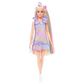 Barbie Fun & Fancy Blonde Fashion Doll with Accessories in Silver, Purple and White, , large