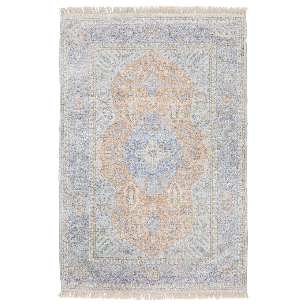 Oriental Weavers Malabar Bedford 45301 8" x 10" Blue Area Rug, , large