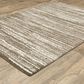 Oriental Weavers Galileo GAL05 Brown and Ivory 5"3" x 7"6" Area Rug, , large