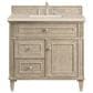 James Martin Vanities Lorelai 36" Single Vanity in Whitewashed Oak with 3 cm Eternal Marfil Quartz Top, , large