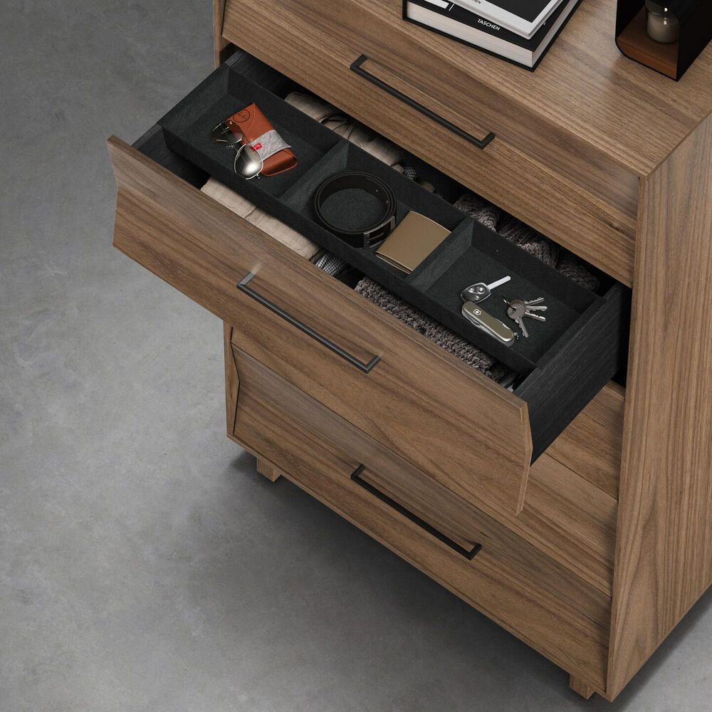 BDI Kava 5-Drawer Chest in Natural Walnut, , large