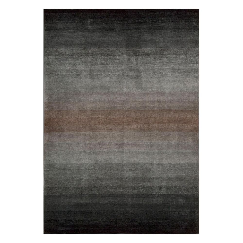 Nourison Contour CON08 3'6" x 5'6" Grey Area Rug, , large