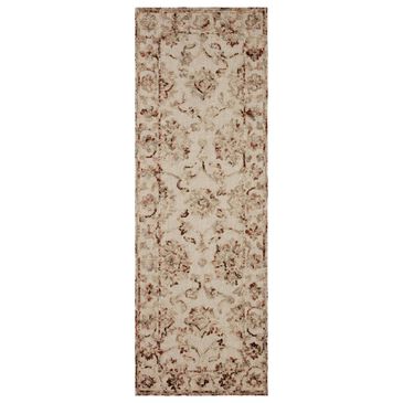 Loloi II Halle HAE-03 2"6" x7"6" Taupe and Rust Runner, , large