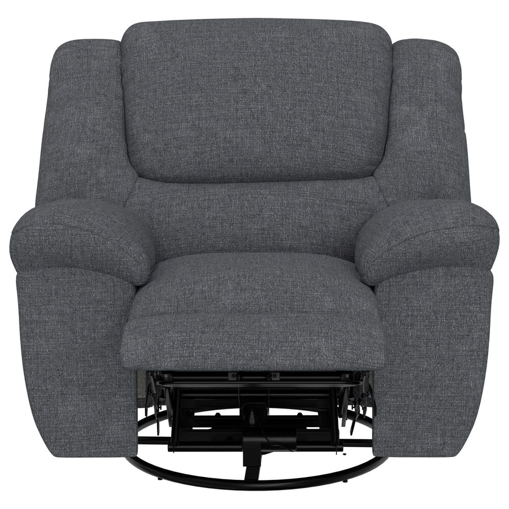 Catnapper Trifecta Power Swivel Recliner in Smoke, , large
