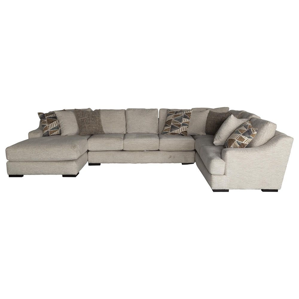 Creature Comforts Metropolitan 3-Piece Sectional in White, , large