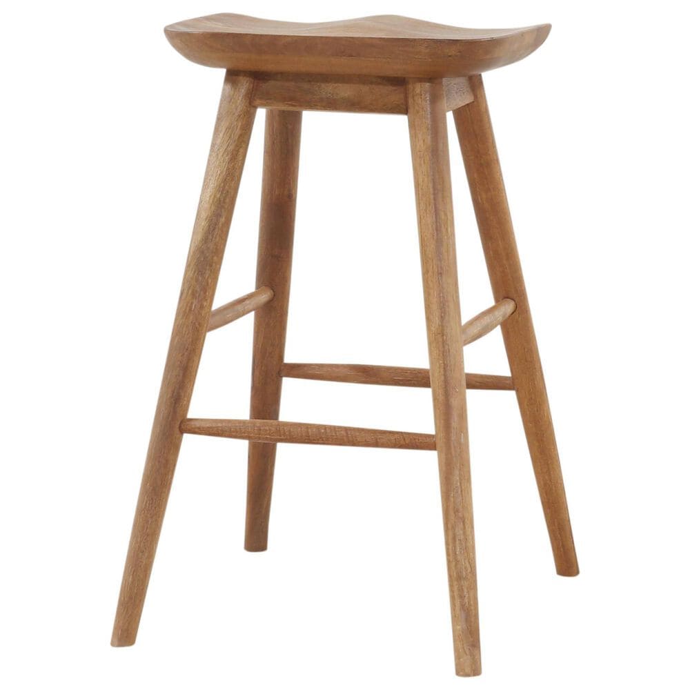 Artisan Decor Conner Backless Bar Stool in Natural, , large