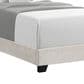 Hawthorne Furniture Clifton Upholstered Twin Panel Bed in Tan, , large
