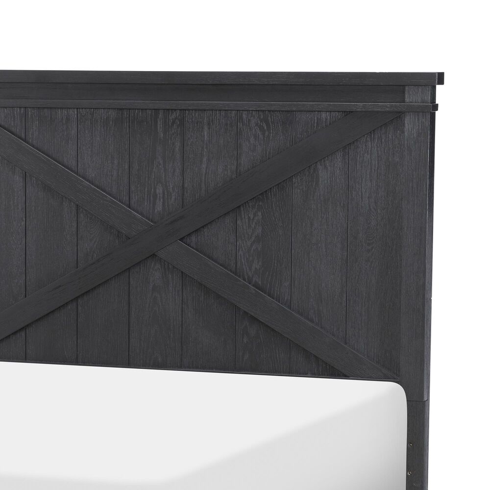 Legacy Classic Flatiron Full Panel Bed with Trundle in Midnight, , large