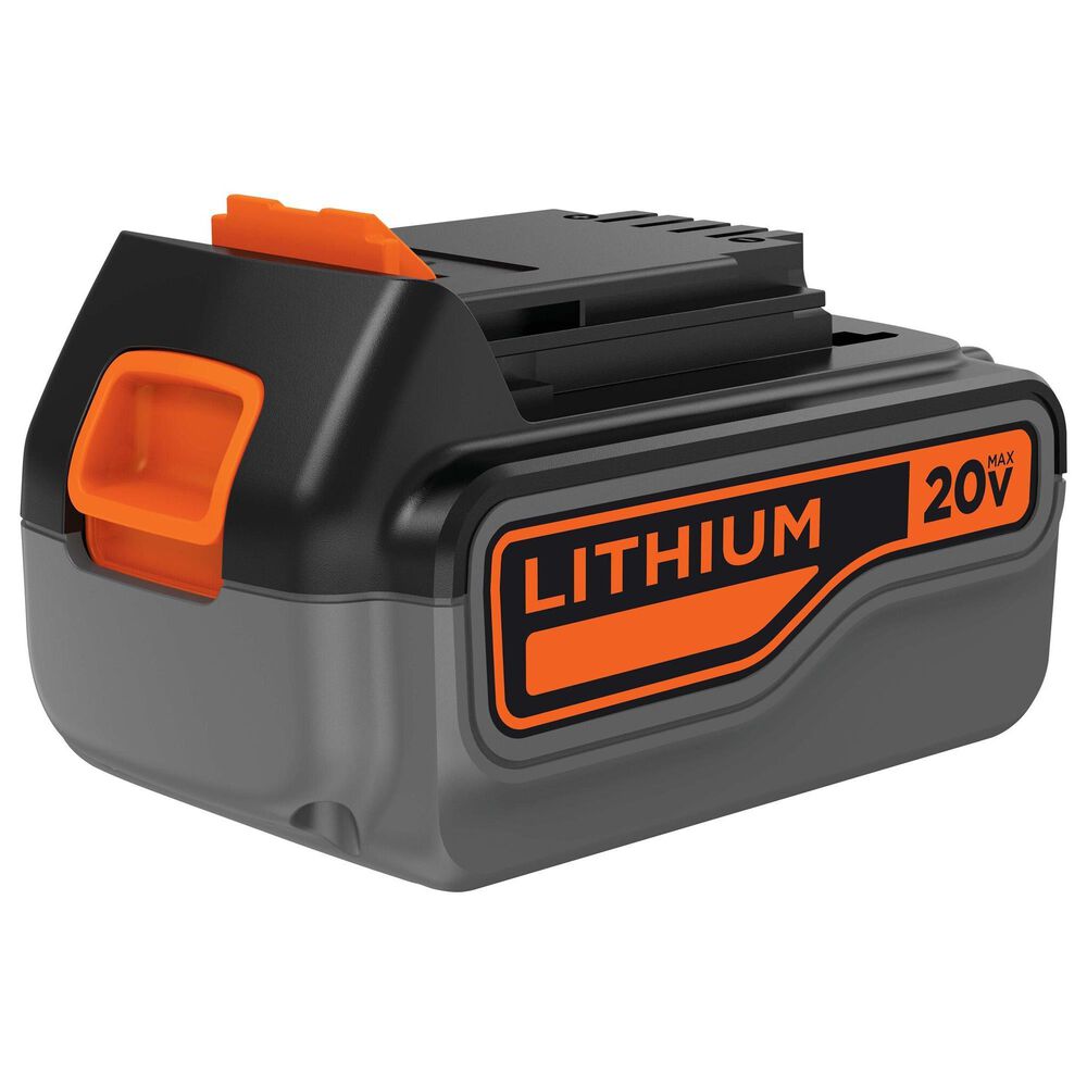Black & Decker 20V Max Powerconnect 4.0 Ah Battery in Black and Orange, , large
