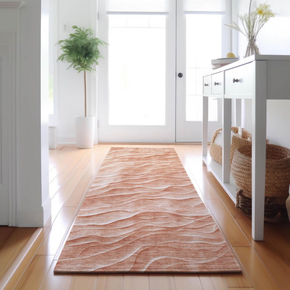 Dalyn Rug Company Pacifica PA1 2&#39;3&quot; x 7&#39;6&quot; Coral Runner, , large