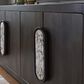 Ashley Elliston Accent Cabinet in Espresso Brown, , large