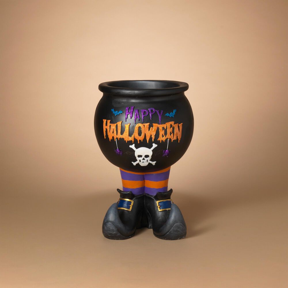 The Gerson Company Magnesium Halloween Cauldron in Black, , large