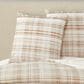 J. Queen New York Pascal 26" Square Euro Pillow Sham in Cinnamon, , large