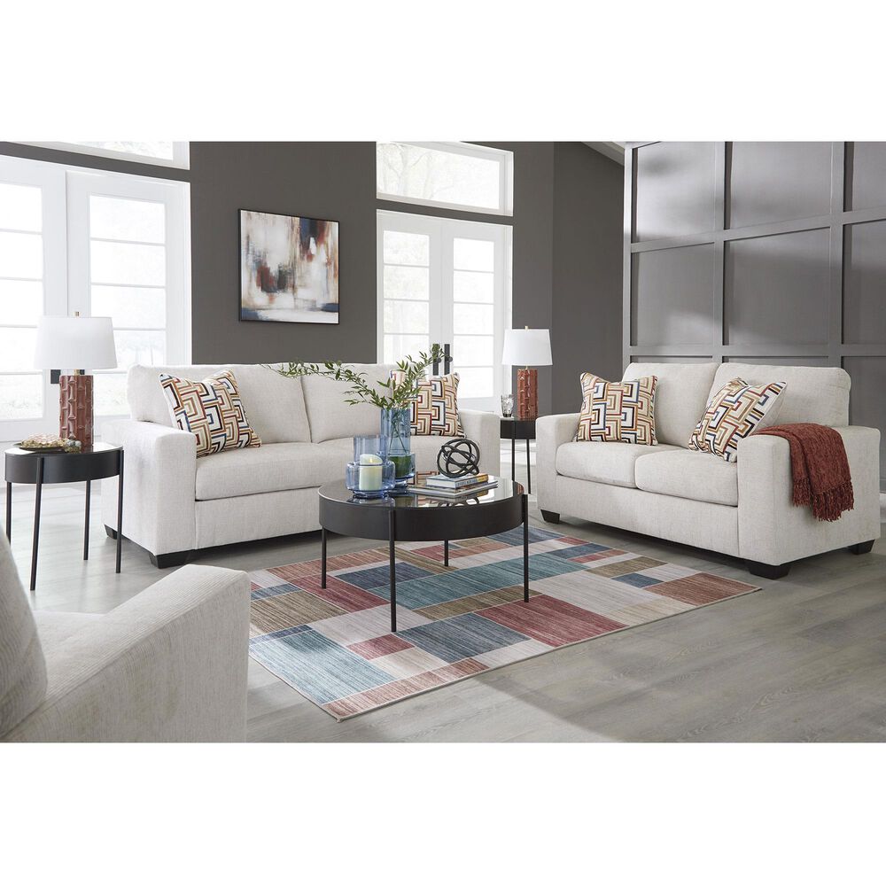 Ashley Aviemore Stationary Sofa in Stone, , large