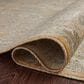 Chris Loves Julia x Loloi Rosemarie 3"2" Round Gold and Sand Area Rug, , large