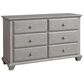 Oxford Baby Kenilworth 2 Piece Nursery Set in Stone Wash, , large