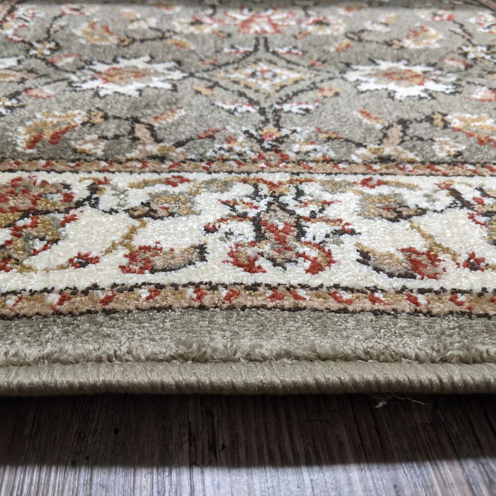Radici USA Como 1592 Sage 8' Round Area Rug, , large