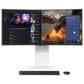 LG 34" UltraGear OLED WQHD Curved Smart Gaming Monitor in White, , large