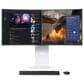 LG 34" UltraGear OLED WQHD Curved Smart Gaming Monitor in White, , large