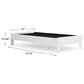 Ashley Piperton Twin Platform Bed in Matte White, , large