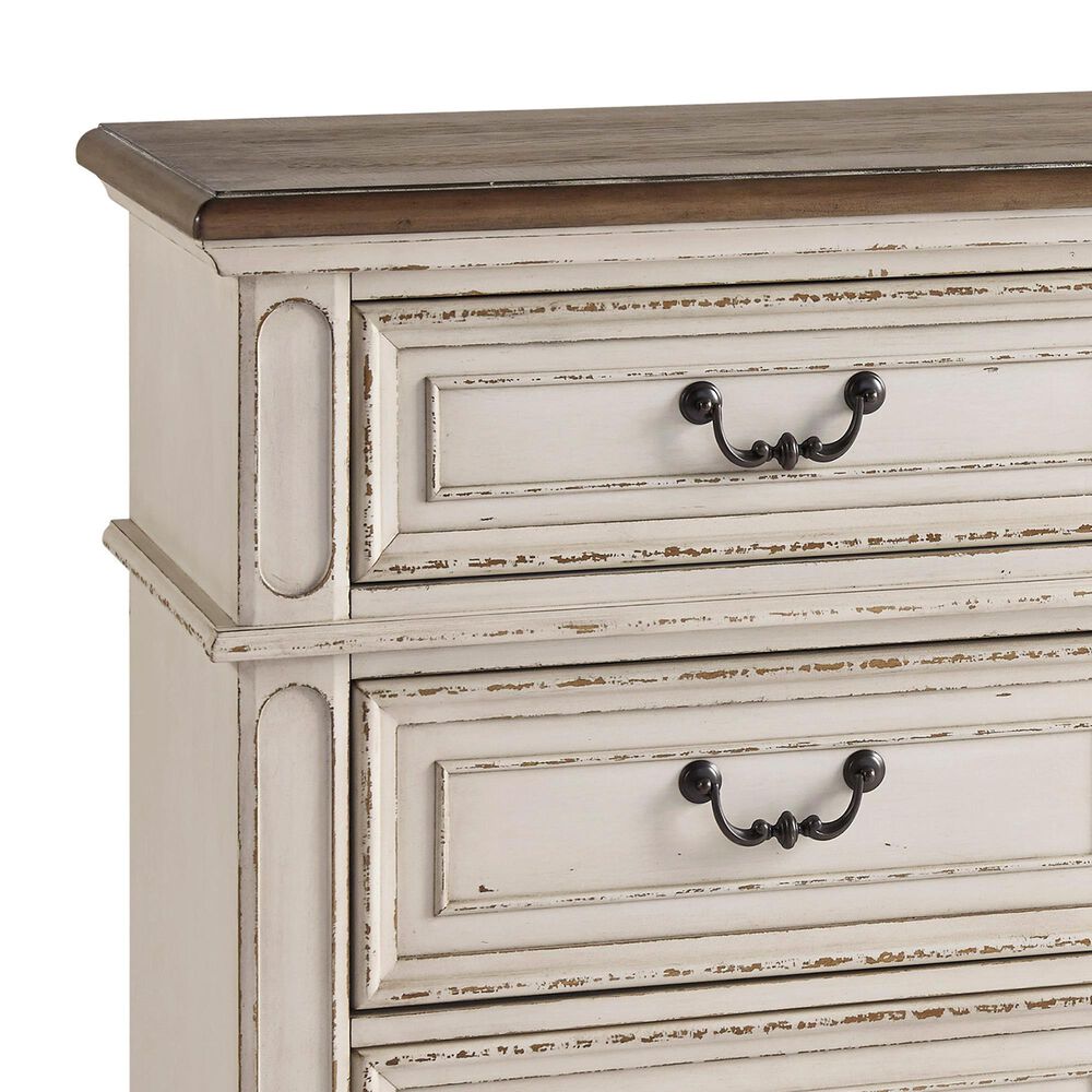 Ashley Realyn Youth Dresser in Chipped White