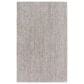 RIZZY Cable 7"6" x 9"6" Gray Area Rug, , large