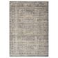 Nourison Lynx 12" x 15"9" Ivory and Slate Area Rug, , large