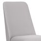 Ashley Lyncott Dining Chair with Gray Cushion in Medium Brown, , large