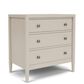 Shannon Hills Laguna 3 Drawer Nightstand in Drift with USB Ports, , large