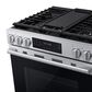 Samsung Bespoke 6.0 Cu. Ft. Smart Slide-In Gas Range with True Convection in Stainless Steel, , large