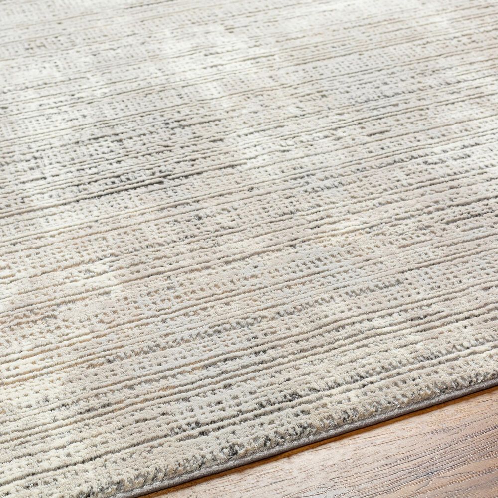 Surya Alder 1&#39;11&quot; x 3&#39;9&quot; Taupe, Gray, Cream, Charcoal, Light Slate and Tan Area Rug, , large