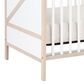 Hearth and Haven Pixie Zen 3-In-1 Convertible Crib in Washed Natural and White, , large